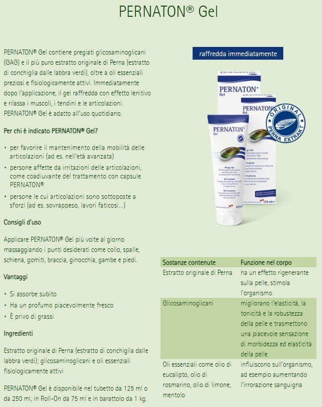 PERNATON GEL RAFFREDDA IMMEDIATAMENTE