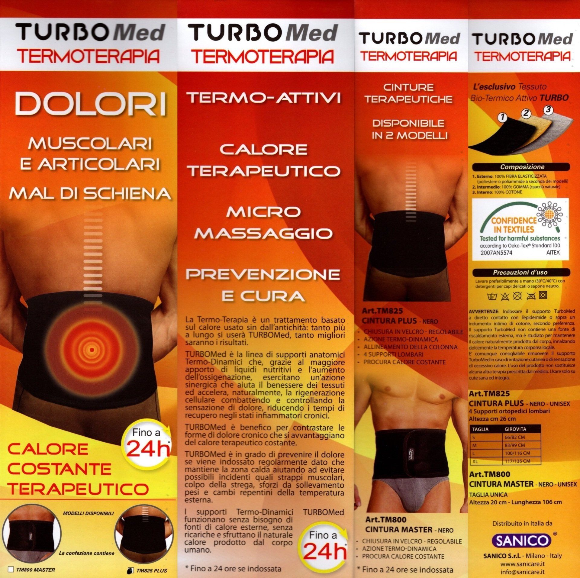 TURBOMED TERMOTERAPIA PER DOLORI MUSCOLARI E ARTICOLARI MAL DI SCHIENA