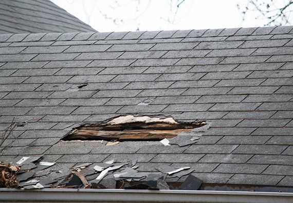 Damaged Roof — Hendersonville, TN — Sumner Roofing & Exteriors