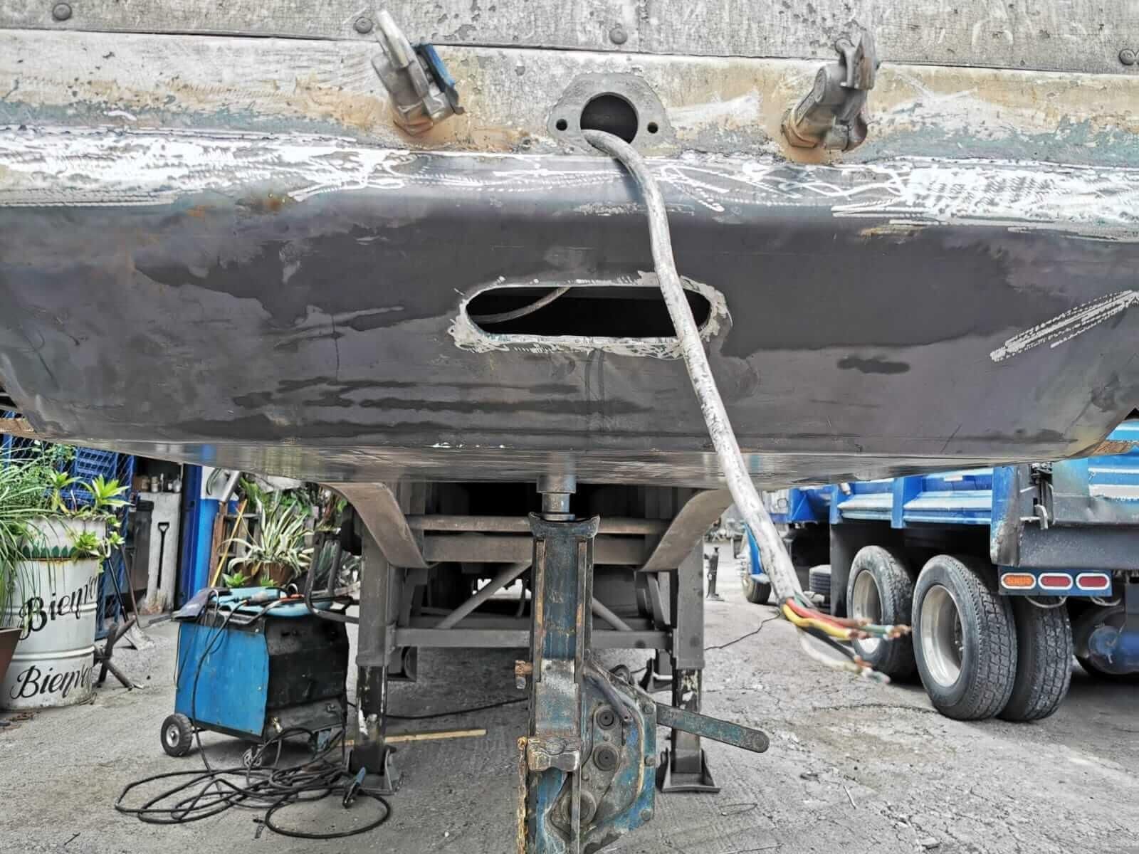 MUELLES Y PARTES AUTOMOTRICES CARRETO – Cambio de tubo sagra y reparacion de escape en tracto