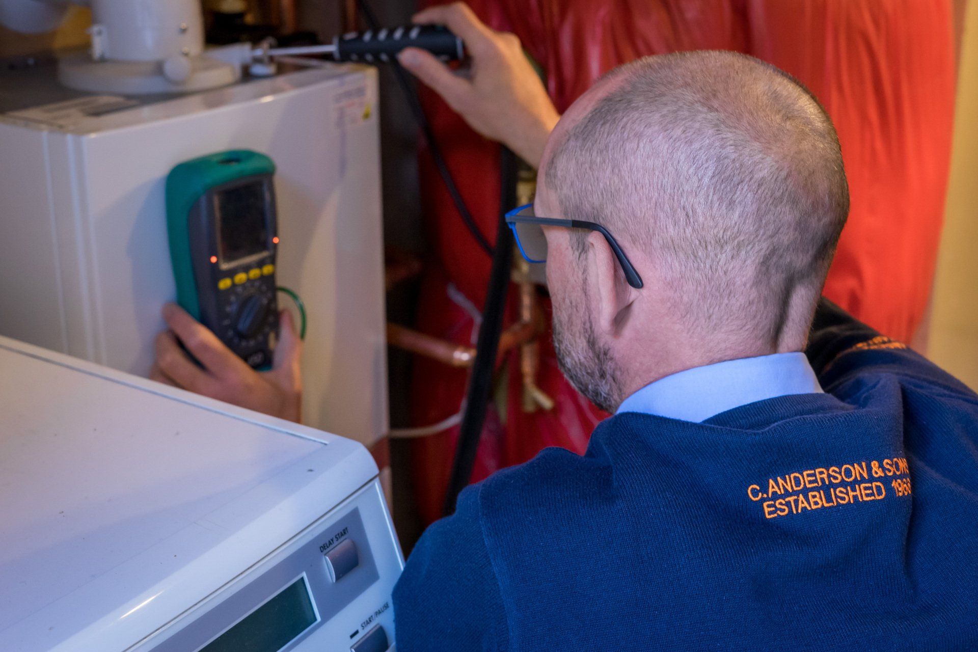 Boiler servicing - Central Heating Services in London - Anderson & Sons
