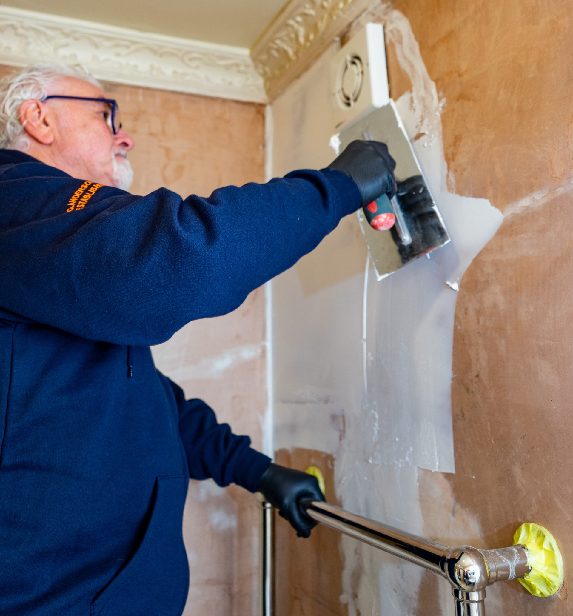Building Work - Plasterer - Anderson and Sons