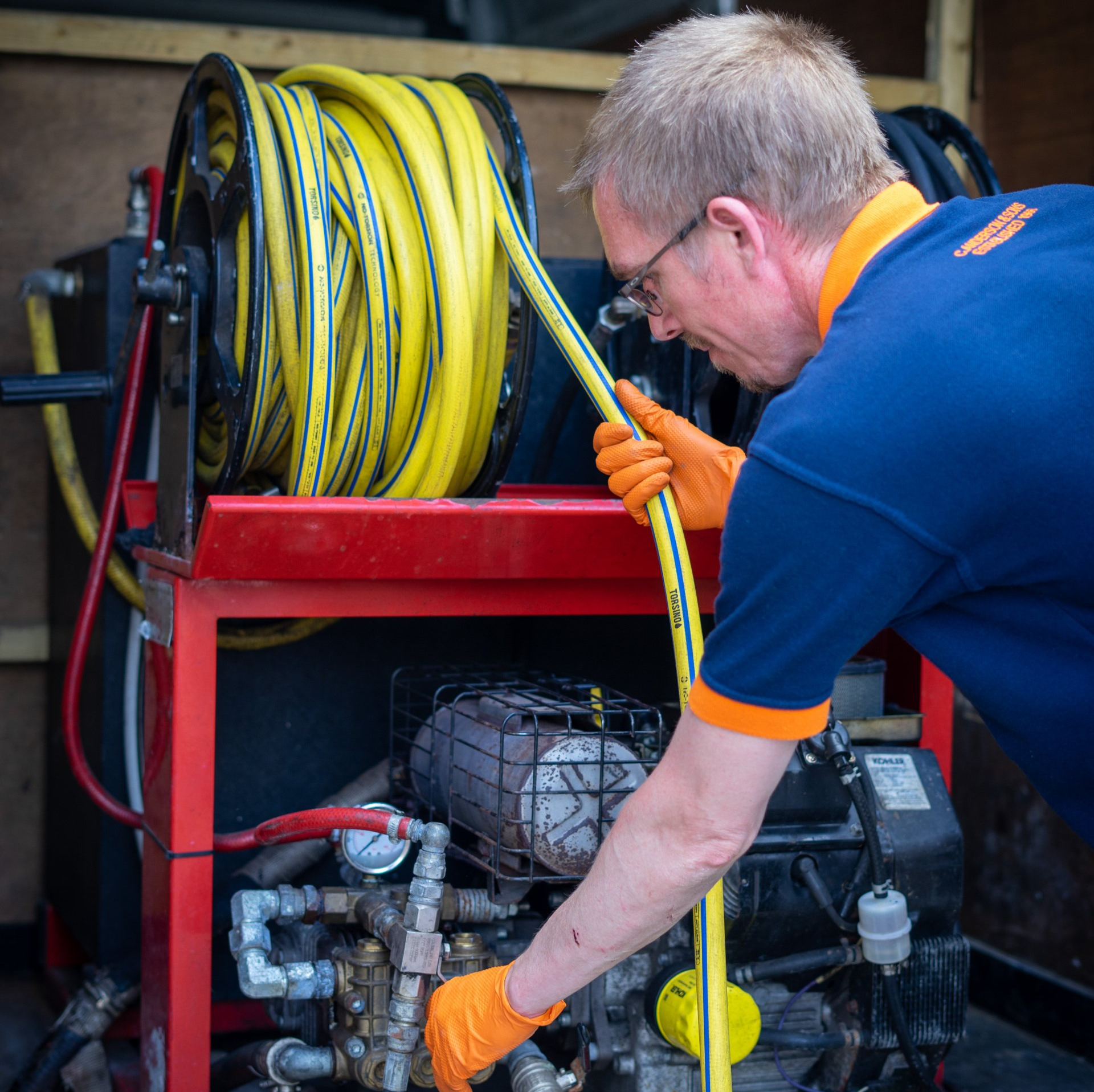 Blocked drains - Drain jetting