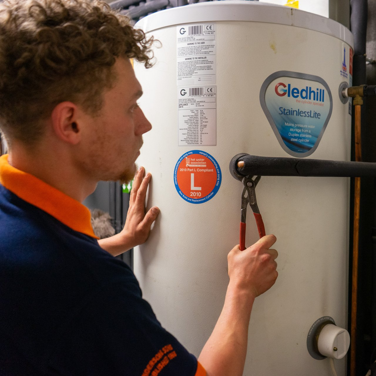 Gledhill boilers - Hot Water Cylinder - Boiler engineer