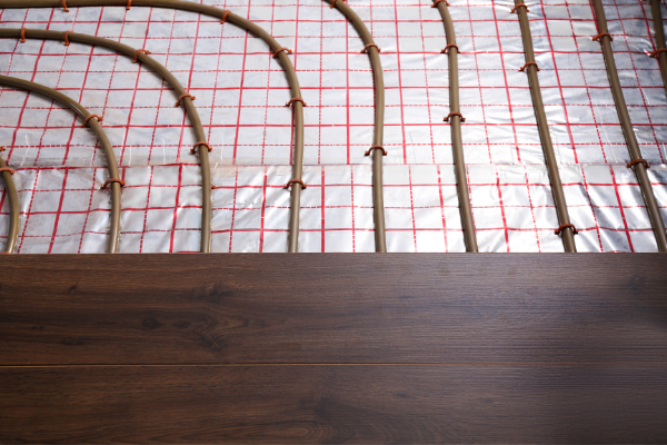 Underfloor heating installers - with flooring