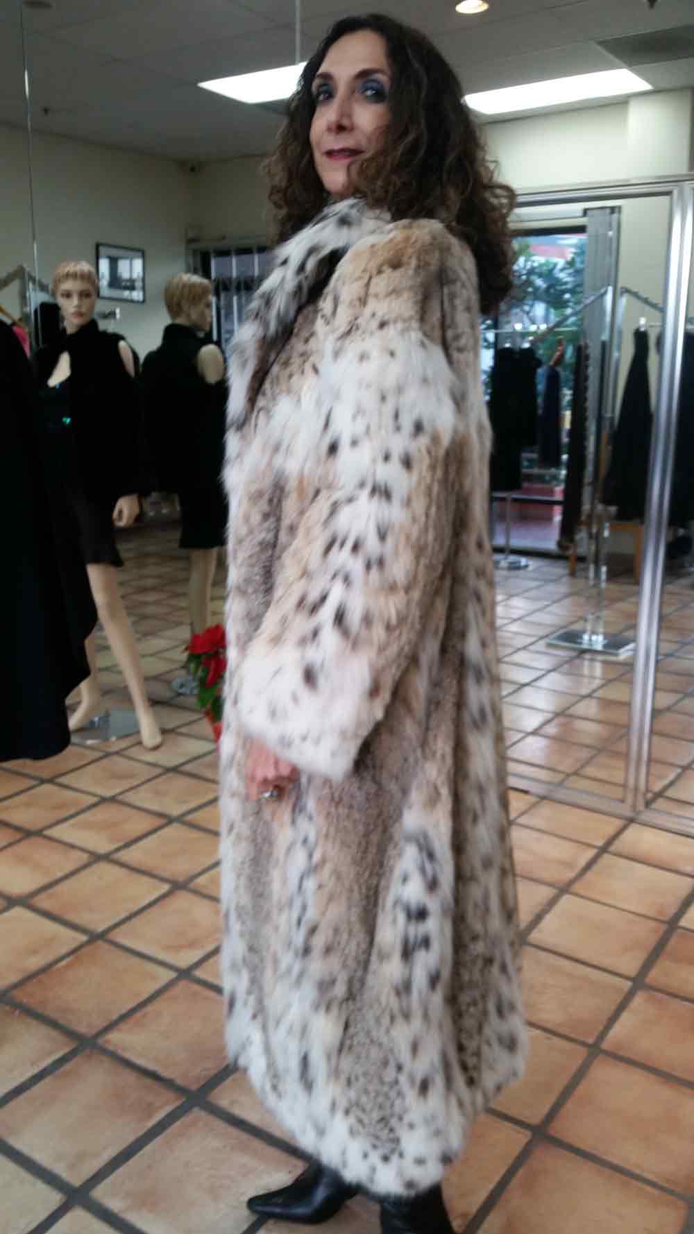 Spotted Fur Jacket