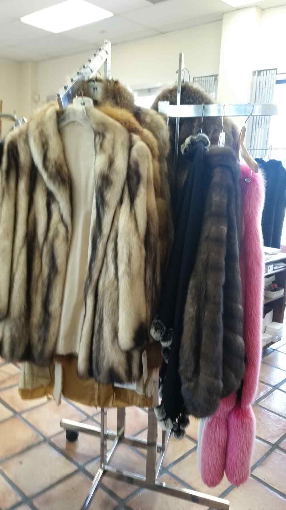 Fur Clothes Close Up