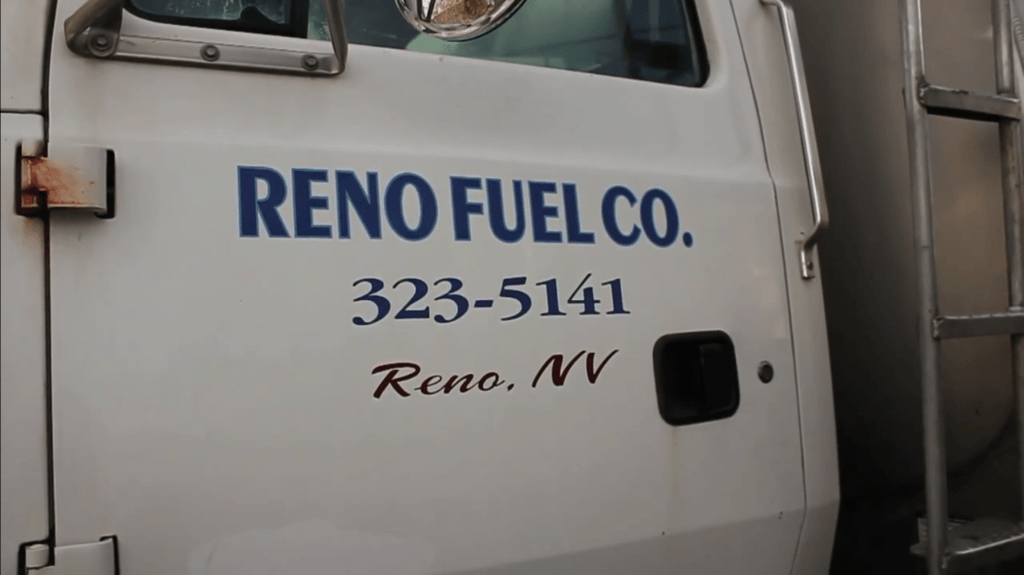 Business Name In Door — Reno, NV — Reno Fuel Company