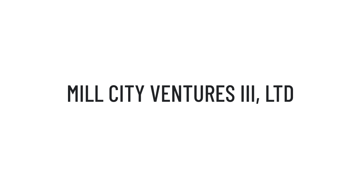 Press Releases Mill City Ventures III, LTD