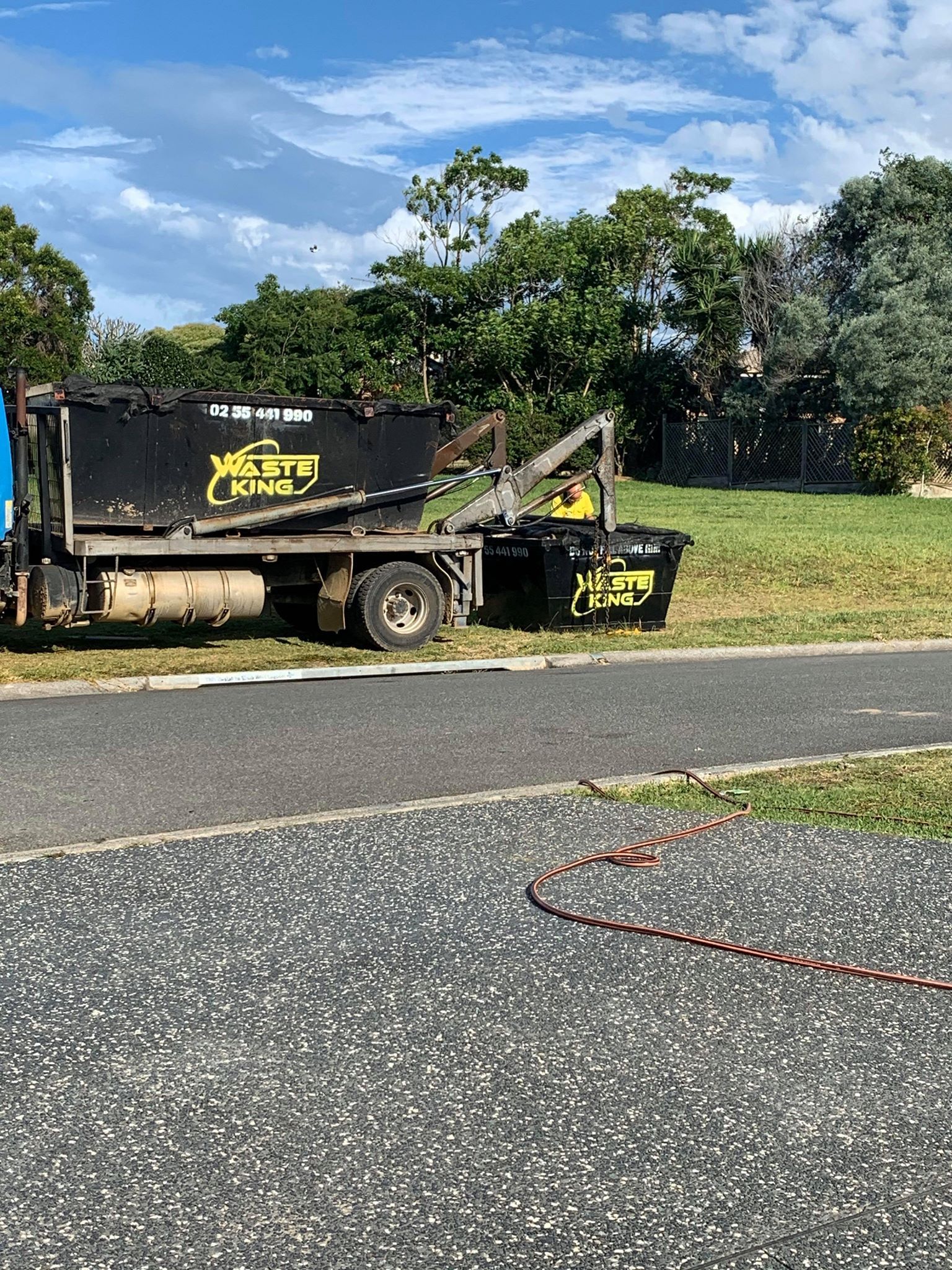 Skip Bin Hire in Forster Waste King
