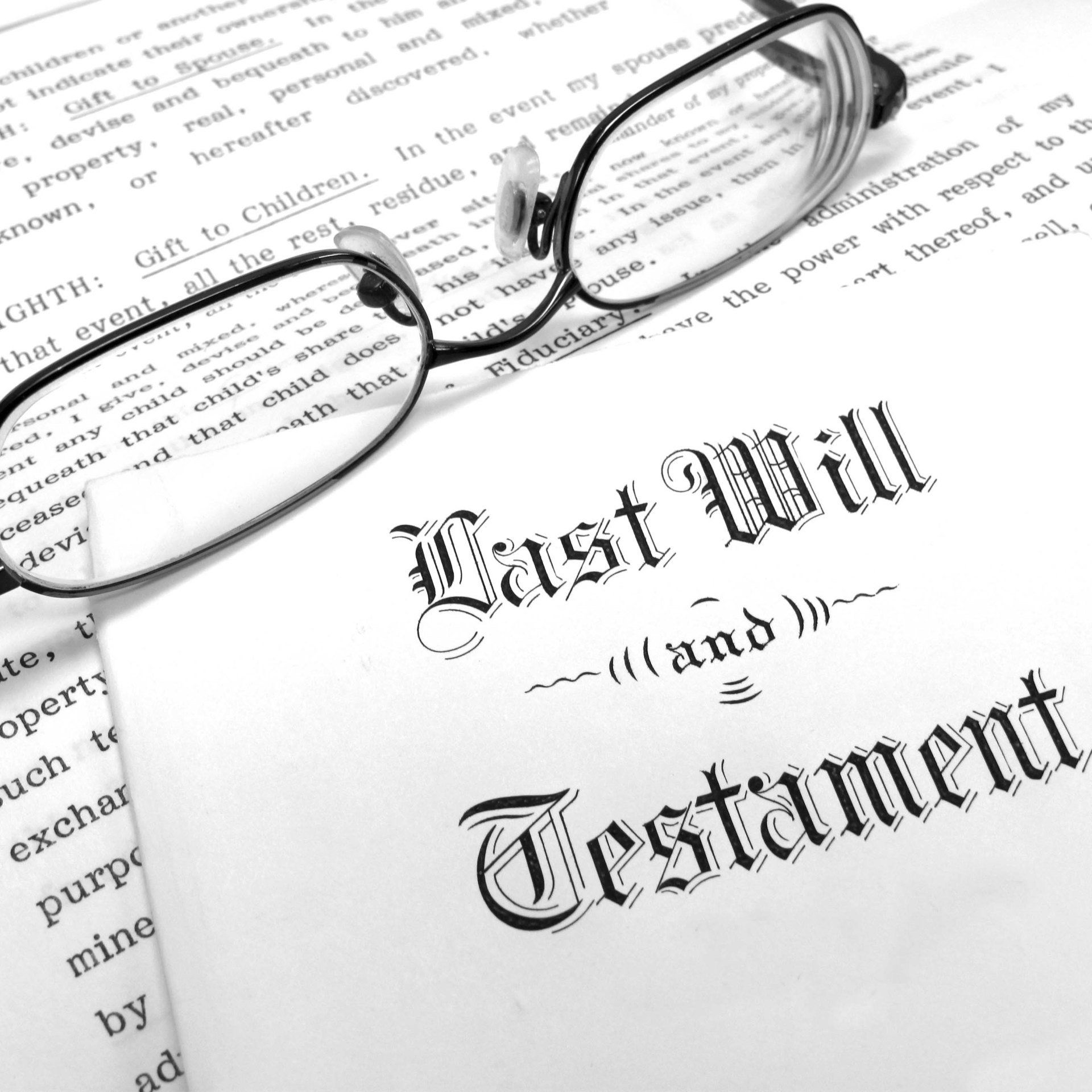 Last will and testament — Probate Law Services in Springfield, MA