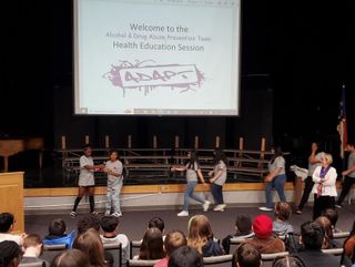 Students at an ADAPT Health Education Session