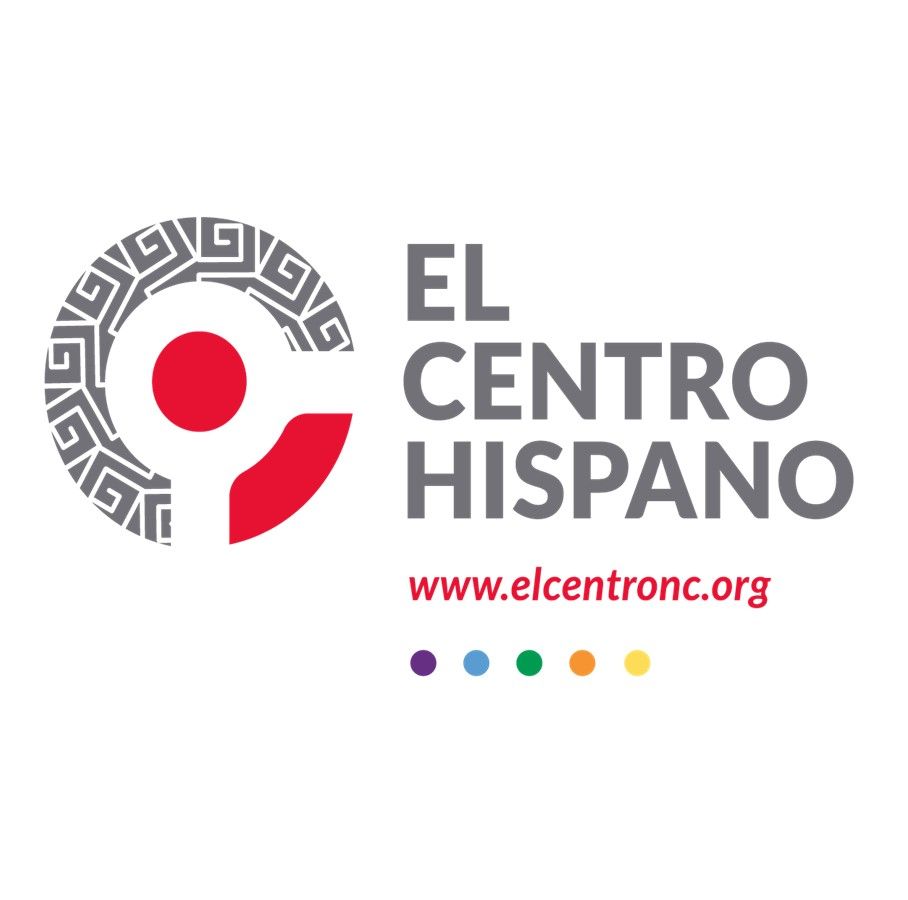 A logo for el centro hispano with a red circle