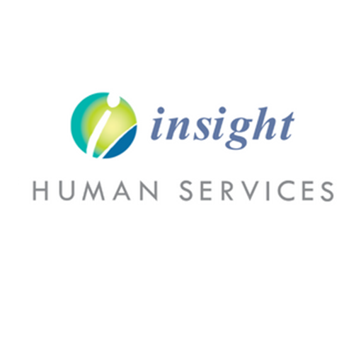 A logo for insight human services is shown
