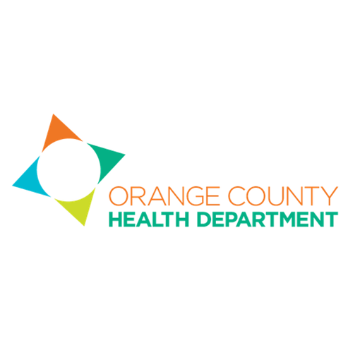 A logo for the orange county health department