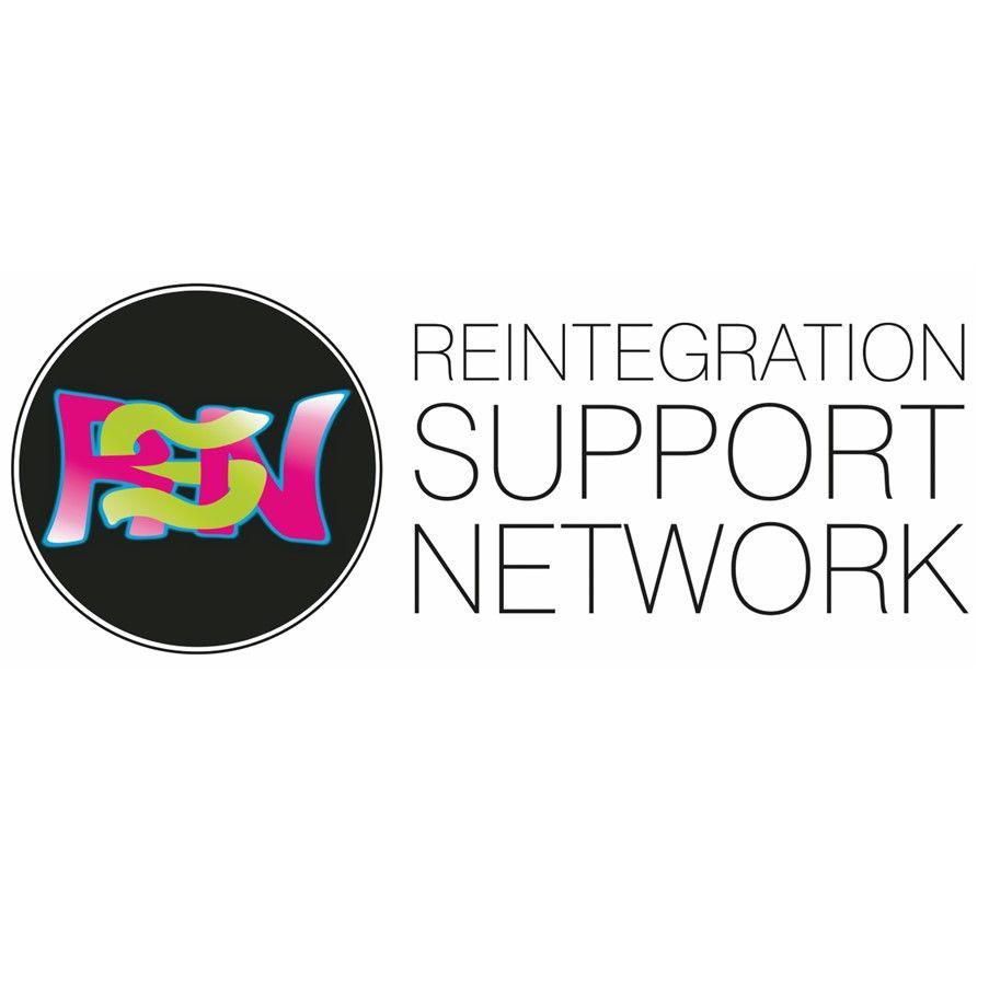 A logo for the reintegration support network