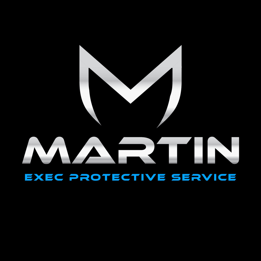 Black logo with silver