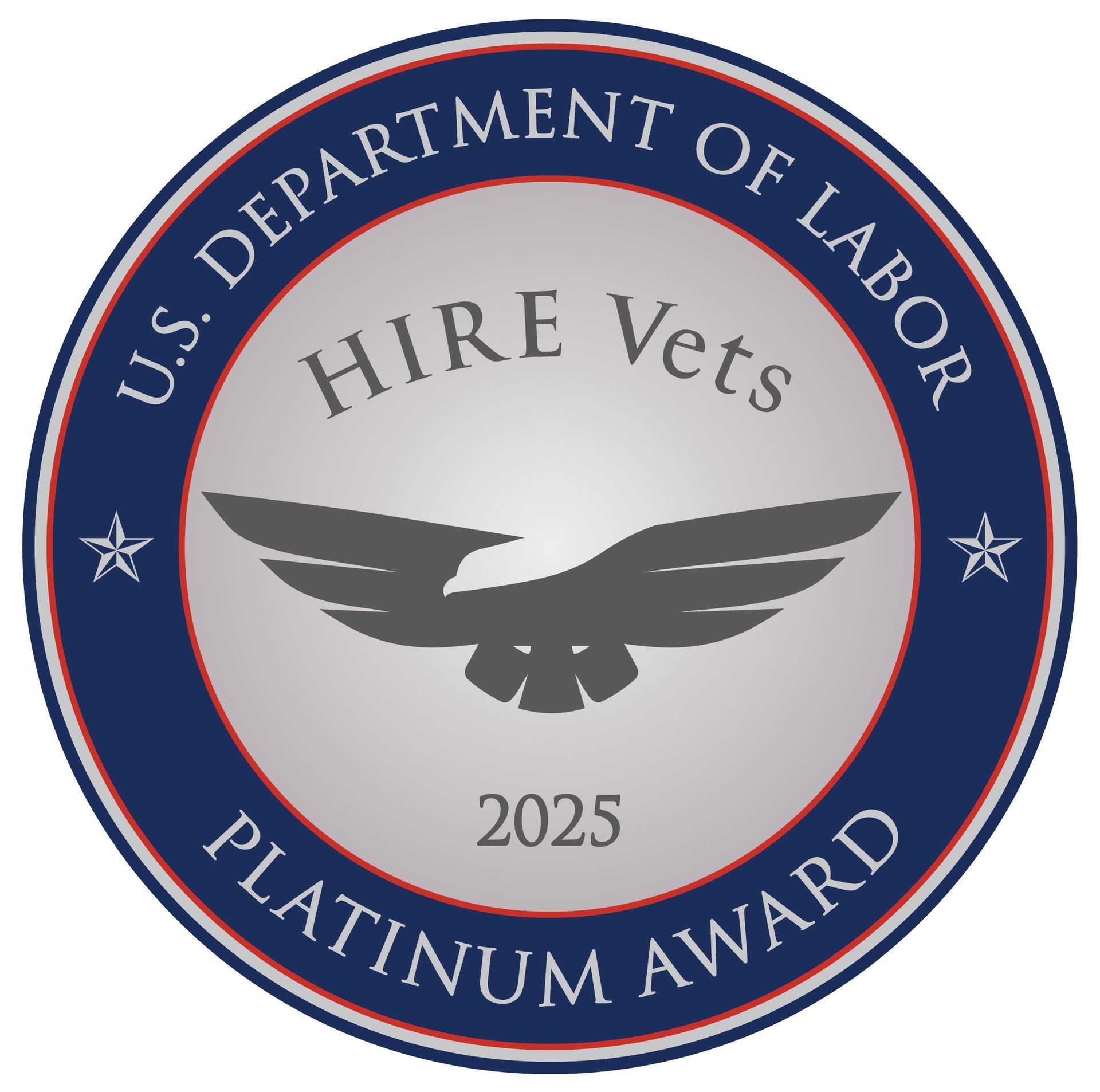 HIRE Vets Medallion Award graphic