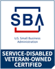 Service-Disabled Veteran-Owned Certified logo