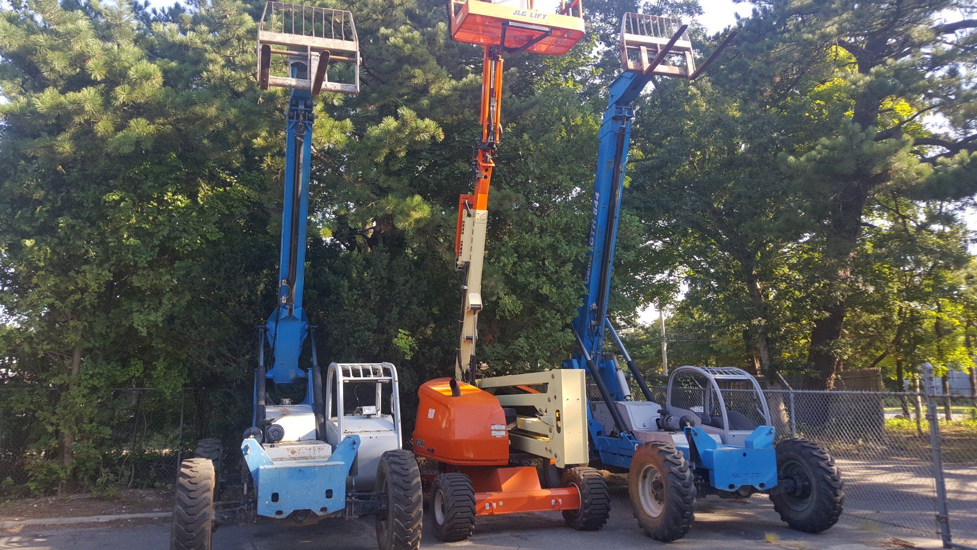 Forklifts — Telehandlers And Jlg Rough Terrain 450 AJ Articulated In Manorville, NY Forklifts — Telehandlers And Jlg Rough Terrain 450 AJ Articulated In Manorville, NY