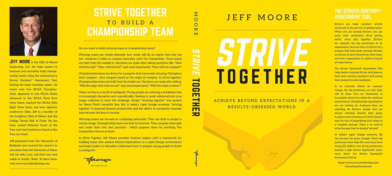Strive Together Book Cover by Jeff Moore