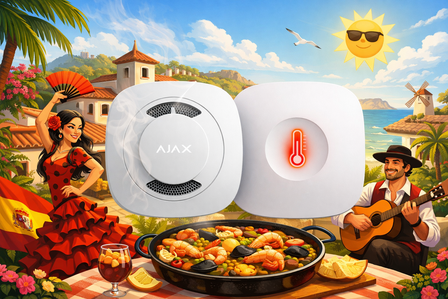 AJAX FireProtect de perfecte bescherming voor Spanje