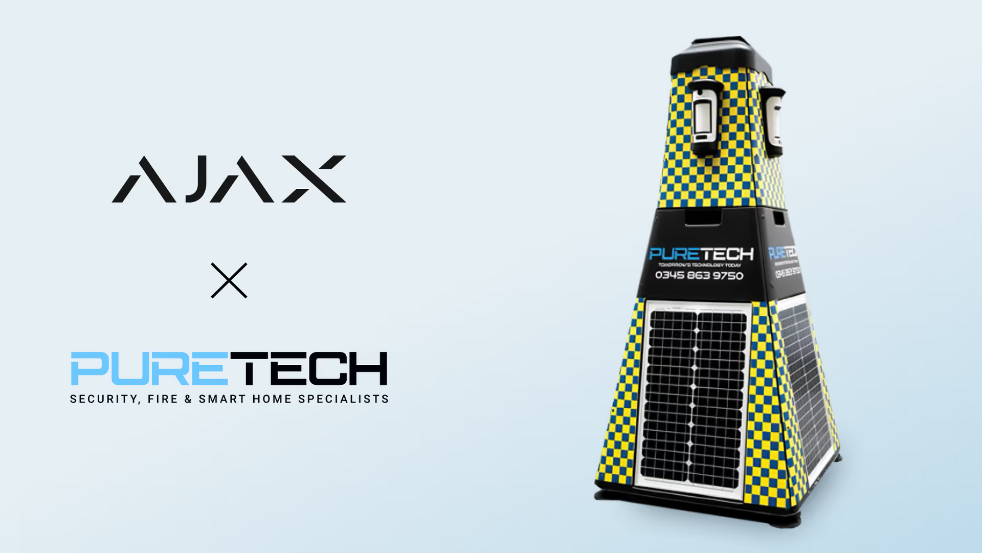 AJAX PureTech Rapidetect detectietoren banner