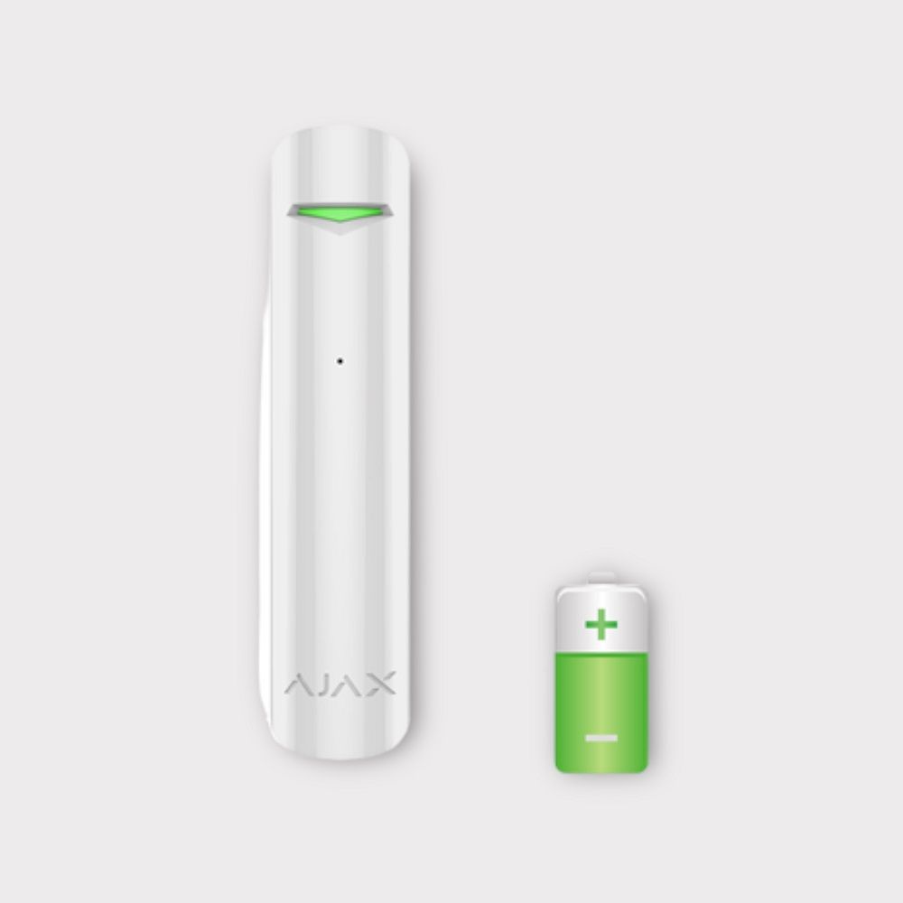 AJAX alarmsysteem GlassProtect batterij