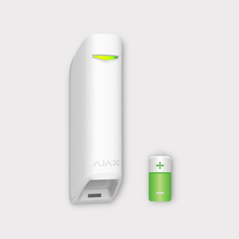 AJAX alarmsysteem MotionProtect Curtain batterij