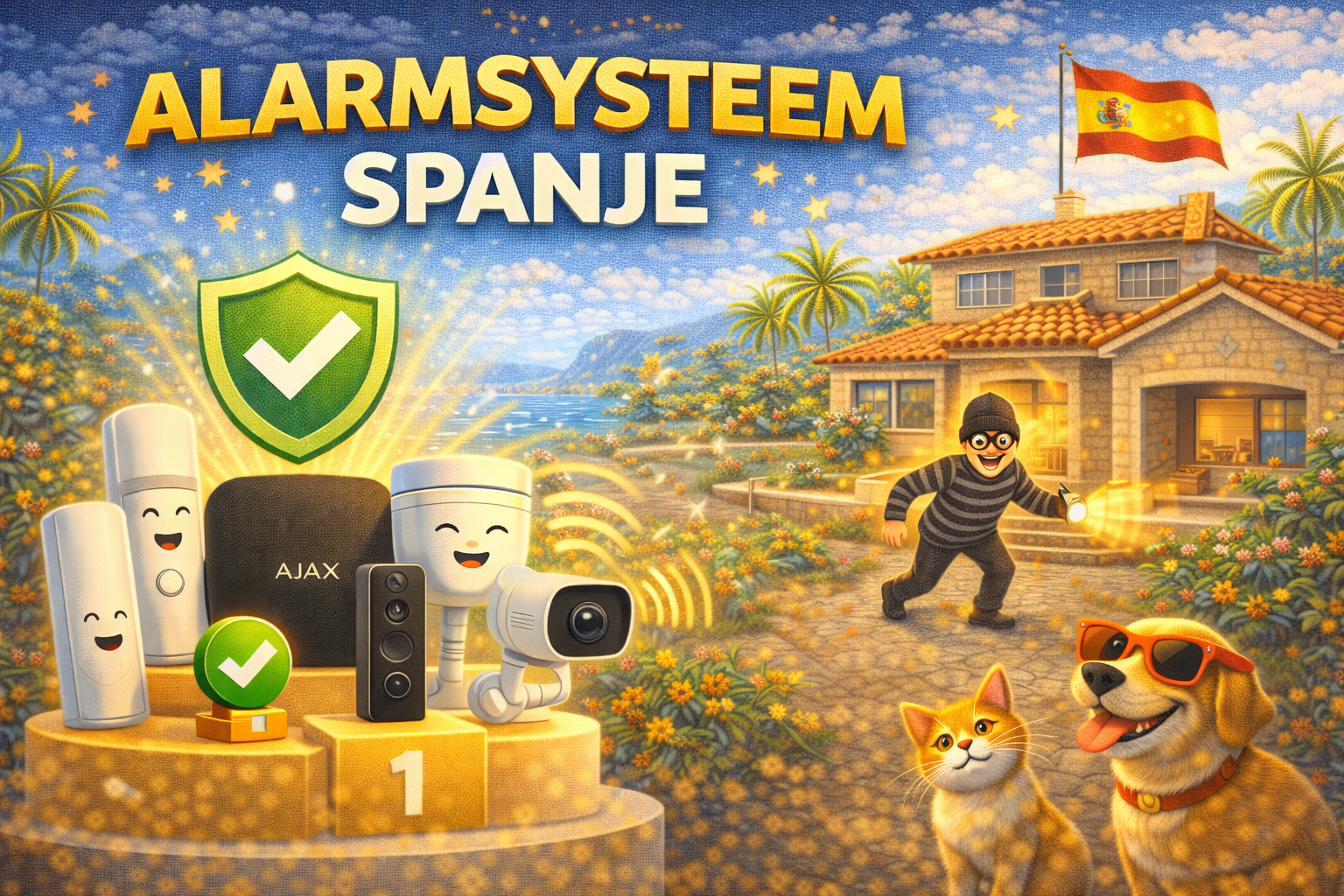 Alarmsysteem voor Spanje