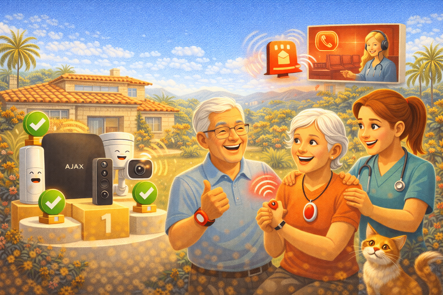 Alarmsysteem voor ouderen