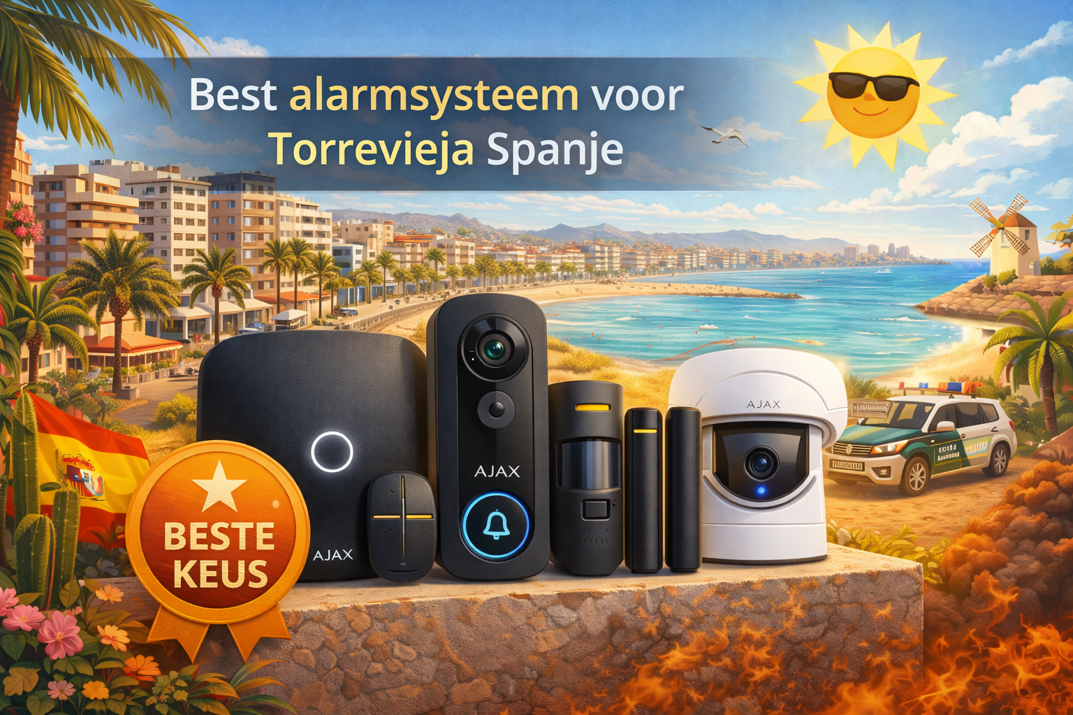 Best alarmsysteem voor Torrevieja Spanje