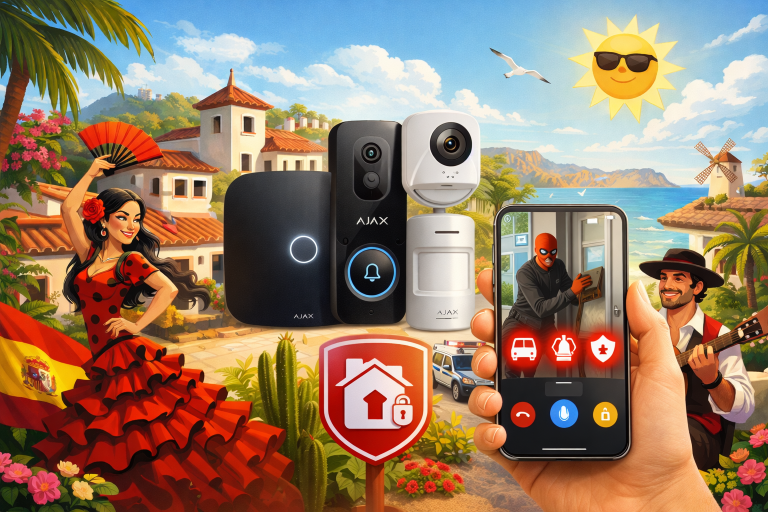 Beveiliging voor mijn huis in Spanje - Zo bescherm je jouw woning optimaal