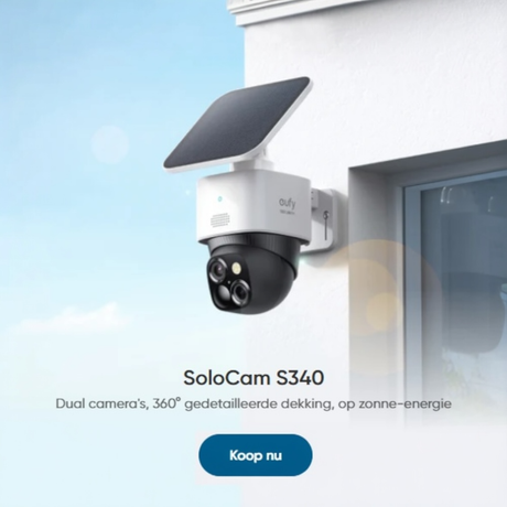 Eufy SoloCam S340 homepage