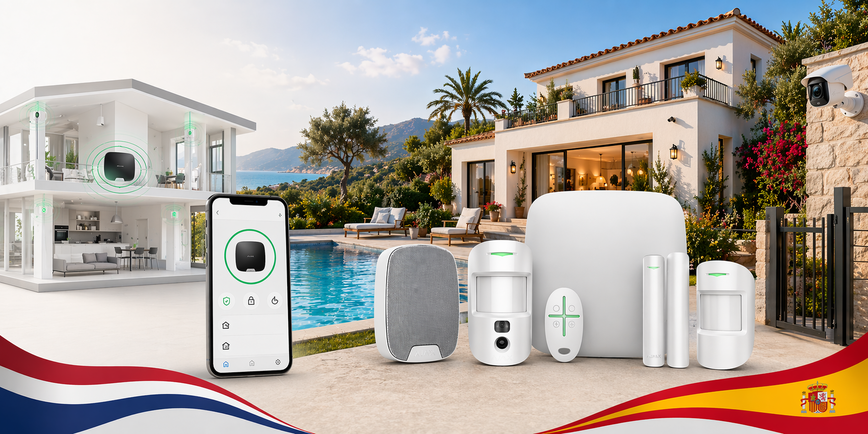 Bescherm wat écht belangrijk is met de AJAX alarminstallatieservice