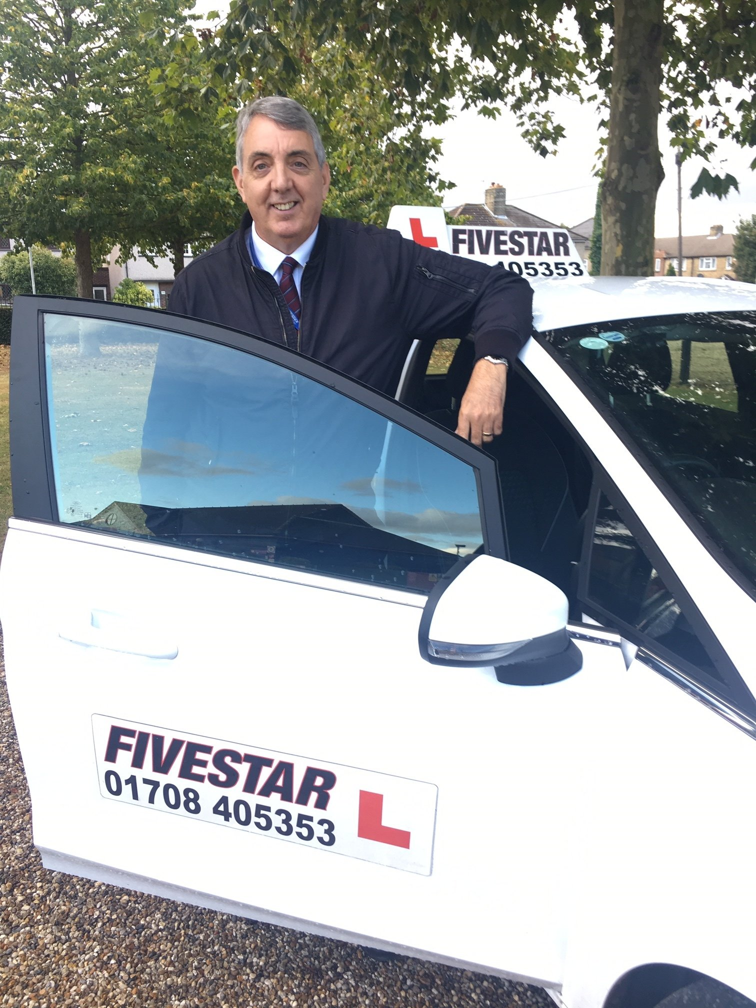 Gary James driving instructor and ORDIT registered trainer with FIVESTAR Driver Training