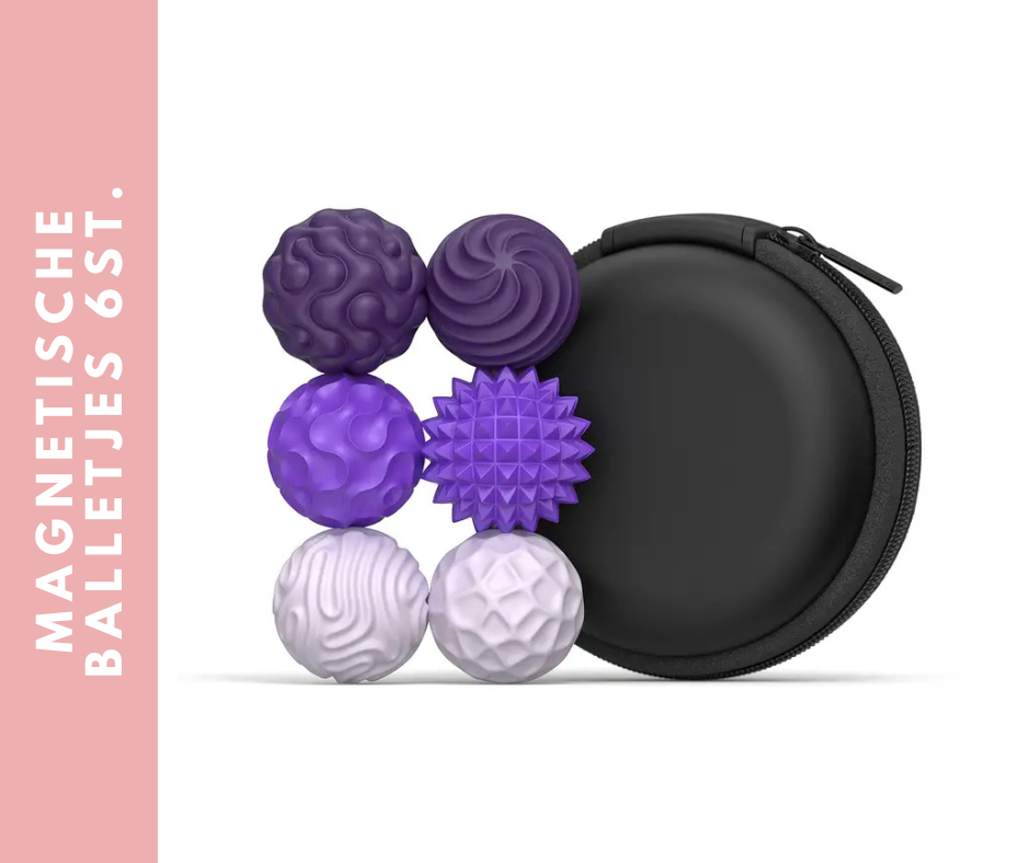 Magnetische balletjes - 6 stuks