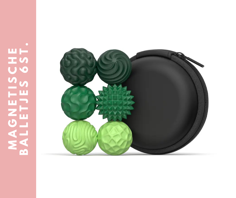 Magnetische balletjes - 6 stuks