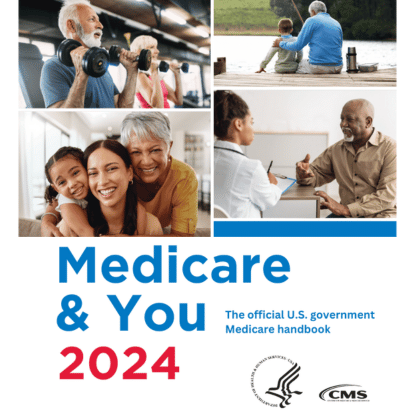 Medicare and You 2024 the official us government medicare handbook mapping medicare Kevin Dorr