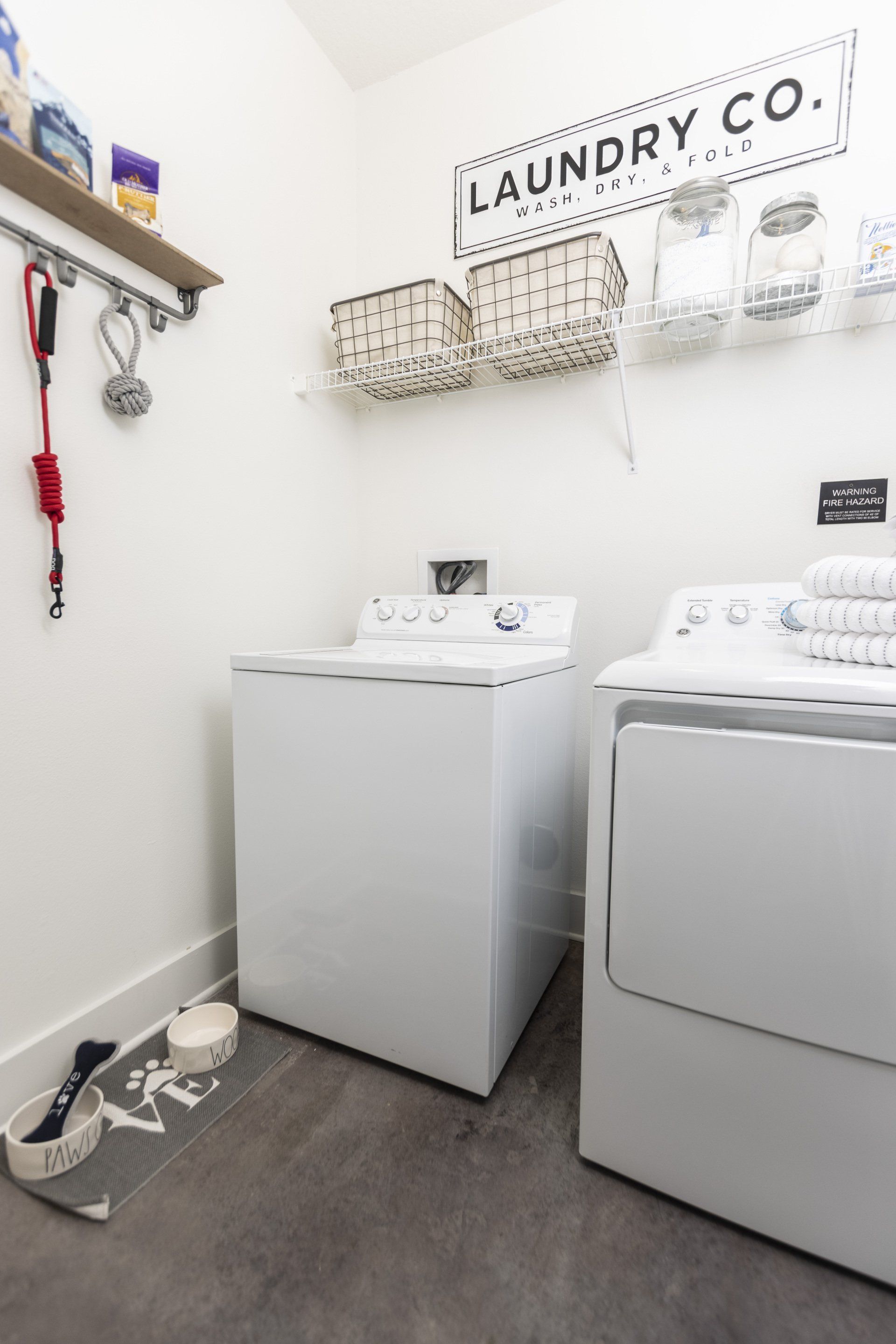 laundry room at NoHo Flats