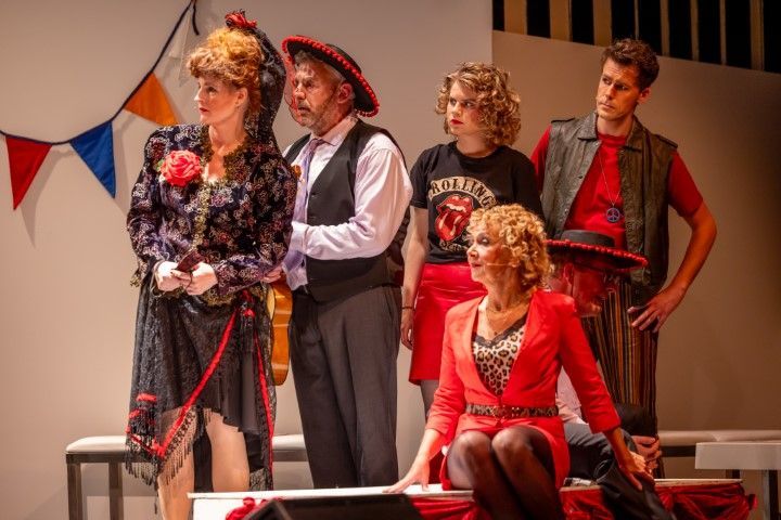 Musical t Retro Schaep Met De 5 Pooten