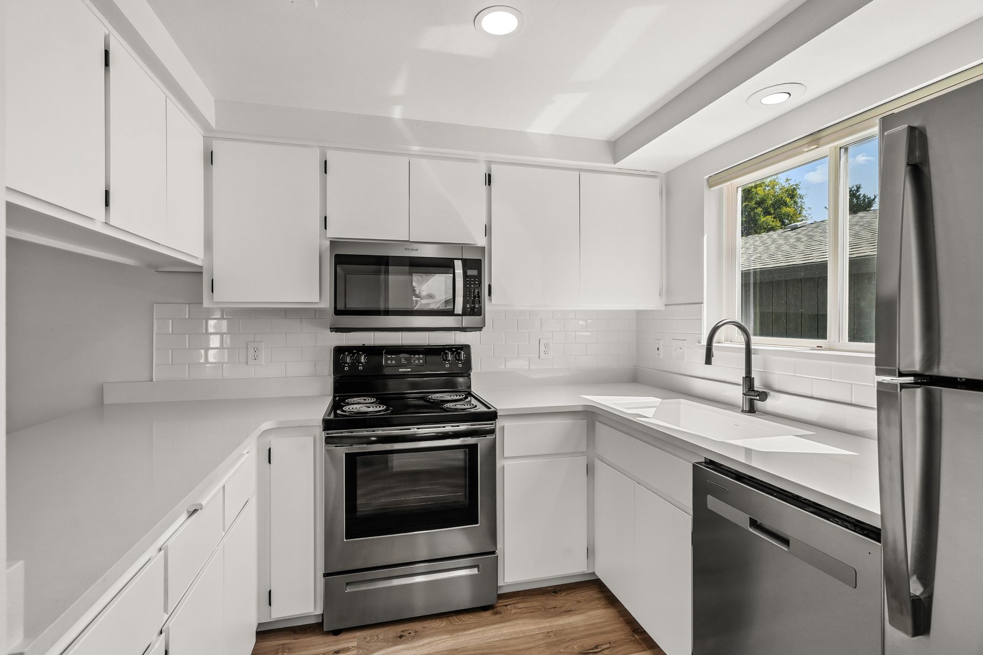 Renovated Flat Kitchen