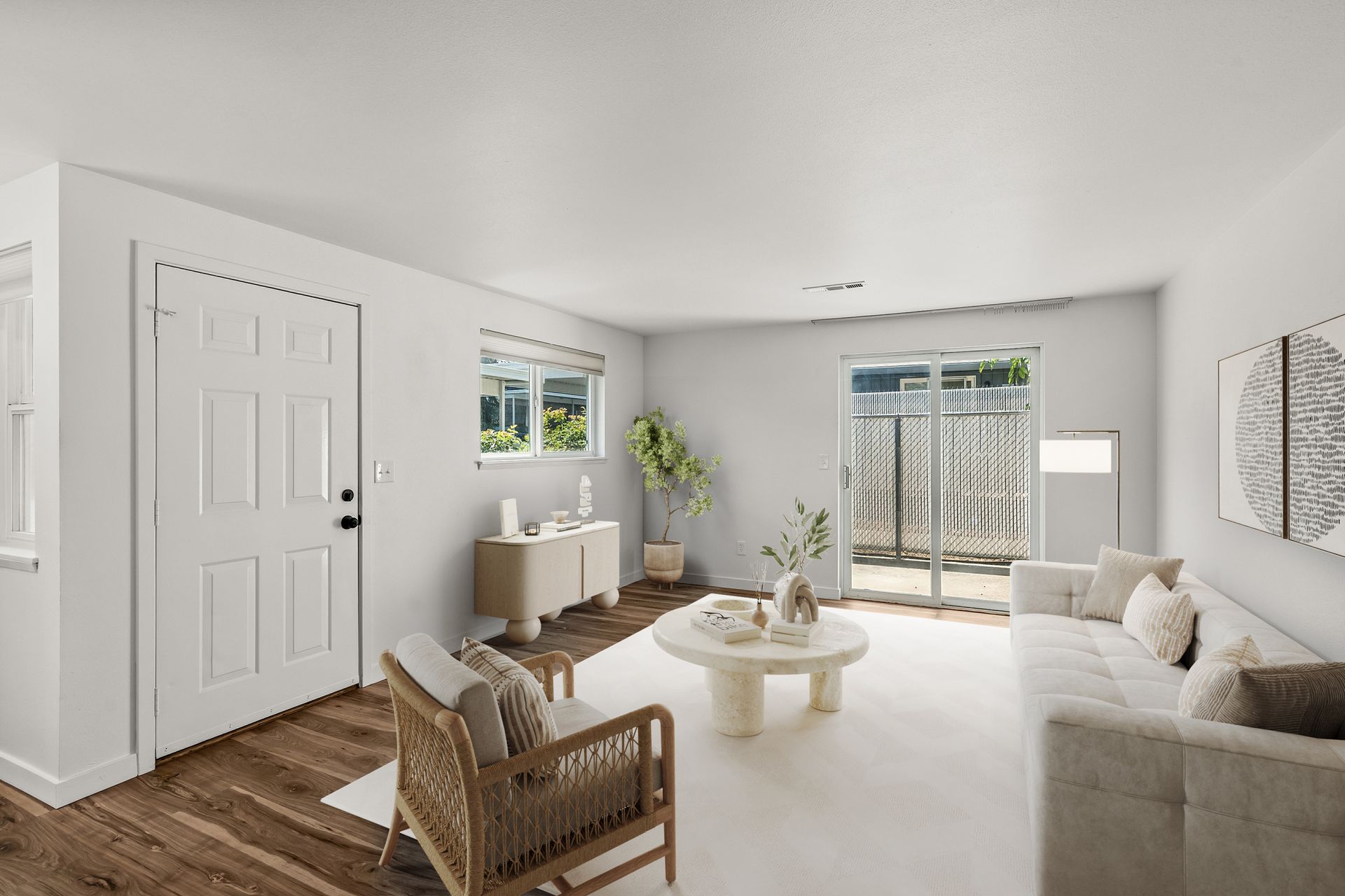 Renovated Flat Living Room