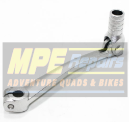 Colored Motorcycle Gear Shift Levers With Silver Accents and Springs — MPE Adventure Quads & Bikes In Thornton, NSW