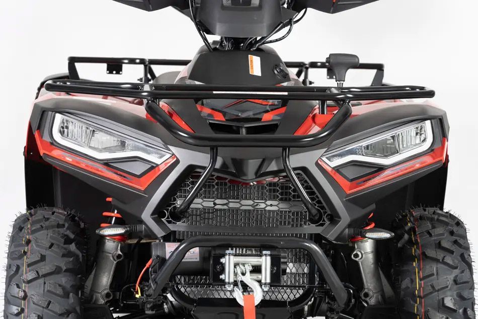 A Dirt Bike Is Jumping in The Air on A Dirt Road — MPE Adventure Quads & Bikes In Muswellbrook, NSW