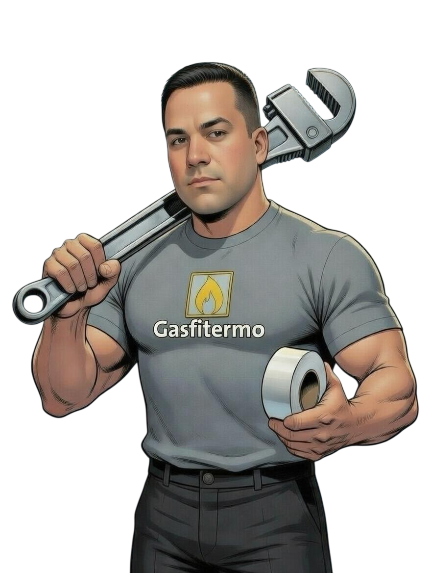 Hombre con mono azul y casco amarillo, con los brazos cruzados, sonriendo.