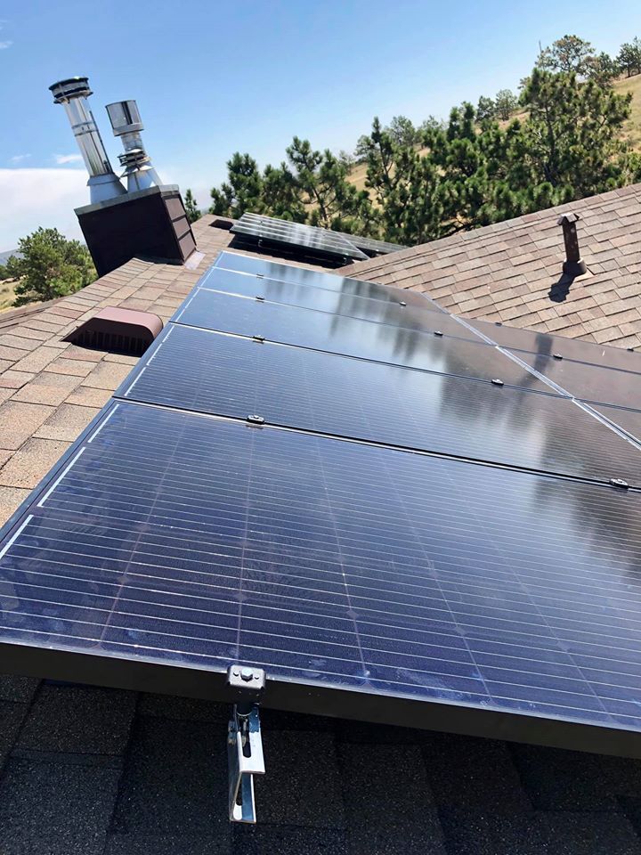 Solar Panels On House Roof — Cheyenne, WY — The Electric & Solar Specialist