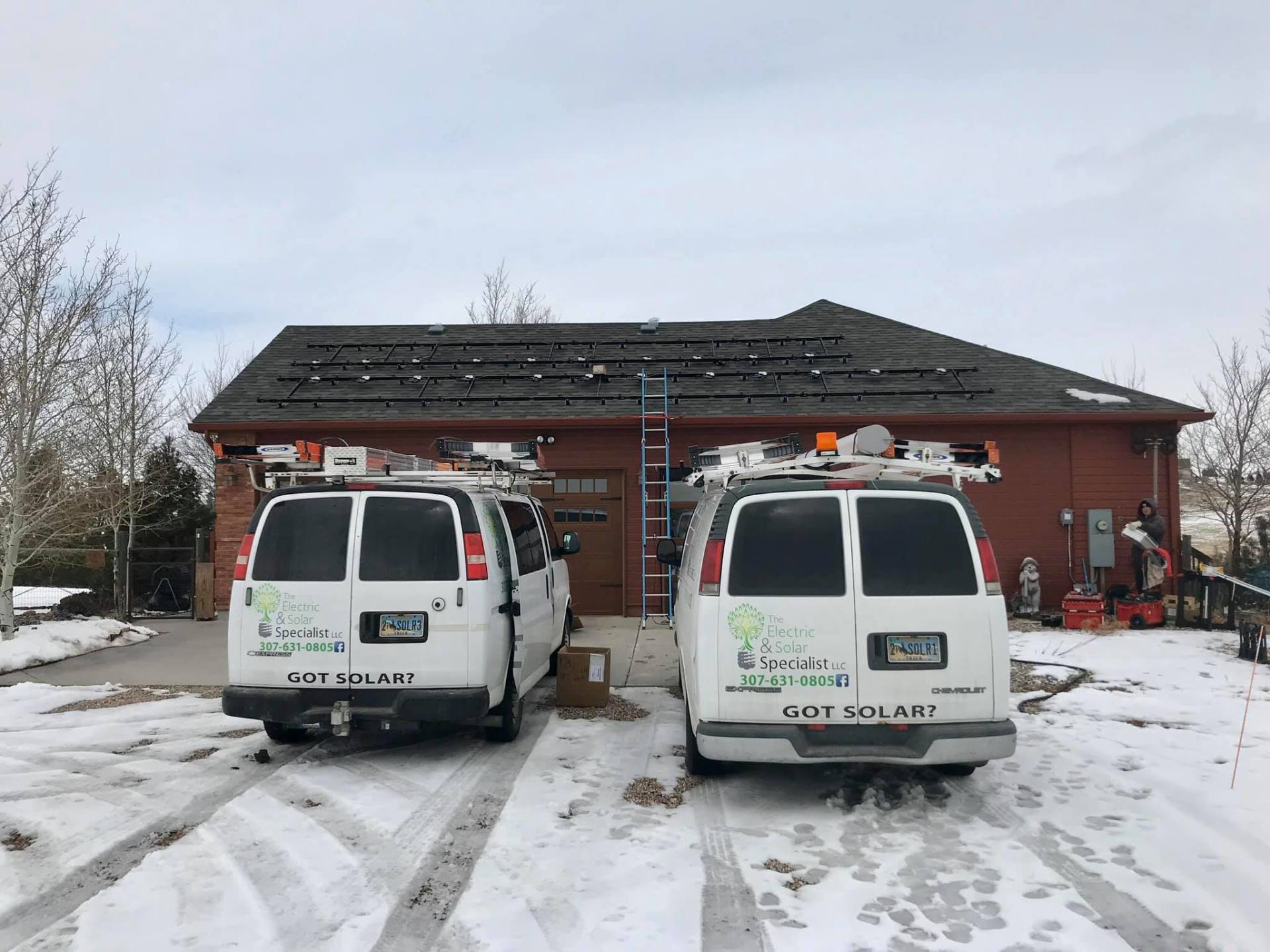 Service Trucks — Cheyenne, WY — The Electric & Solar Specialist