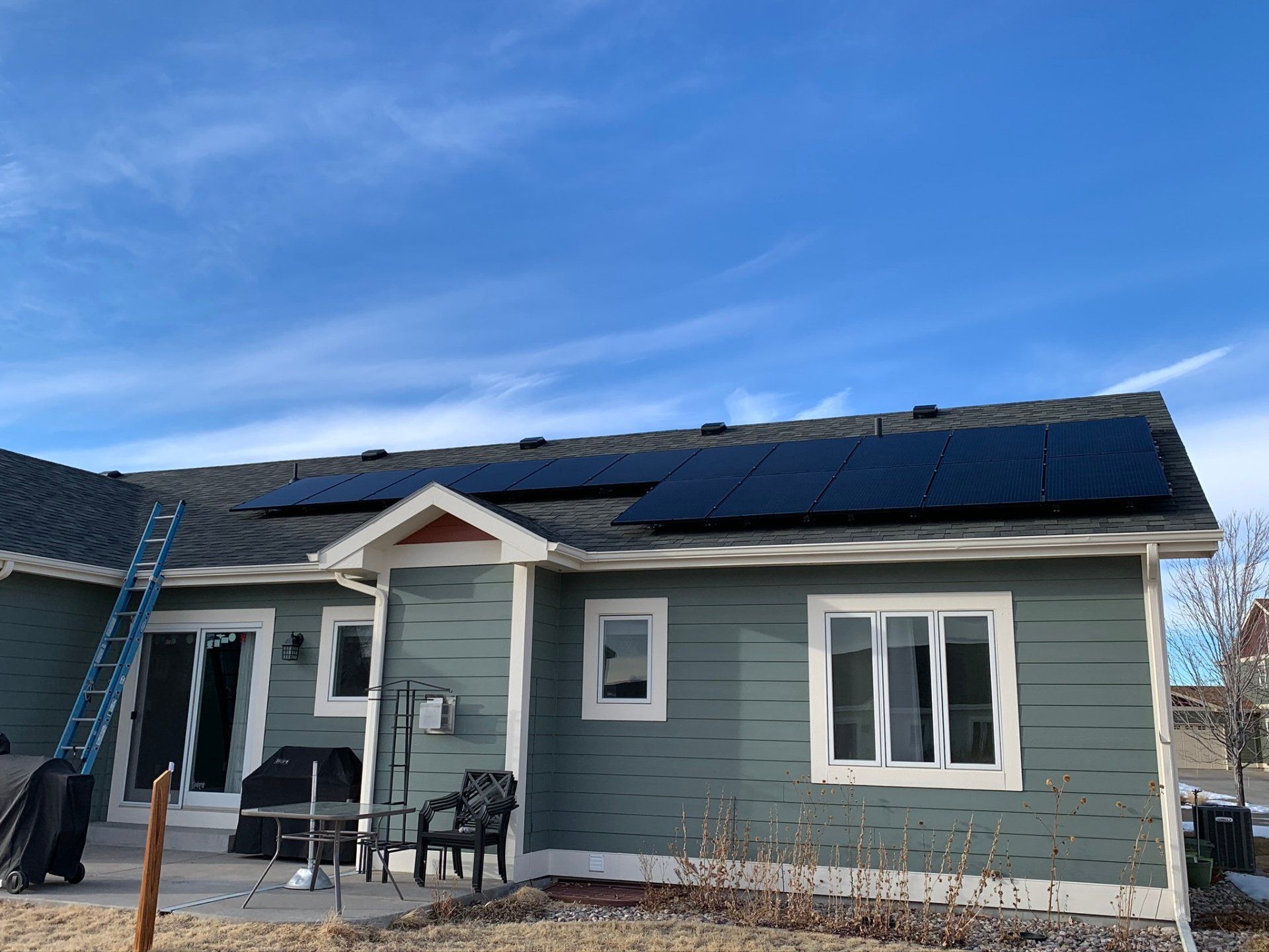 Solar Panels on Green House — Cheyenne, WY — The Electric & Solar Specialist