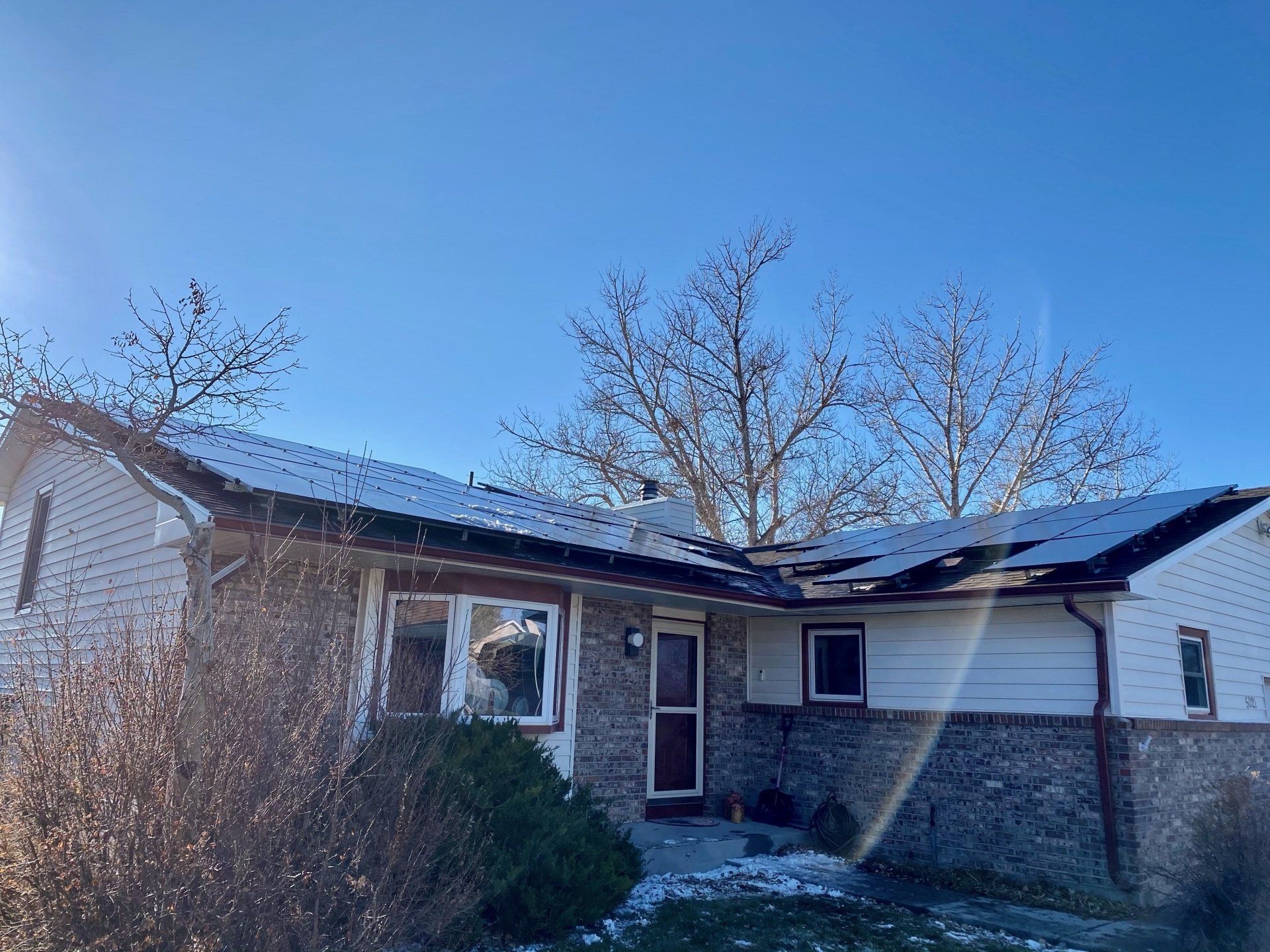 Side View House — Cheyenne, WY — The Electric & Solar Specialist